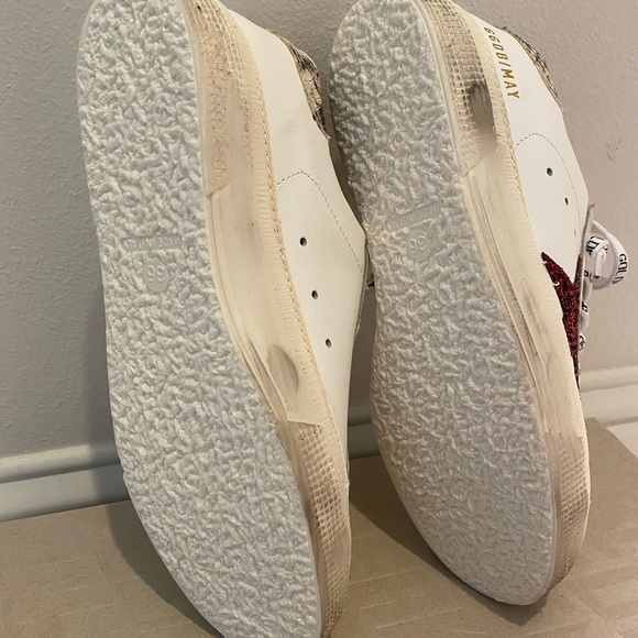 Golden Goose May Glitter Star Sneaker- NIB - Picture 5 of 7